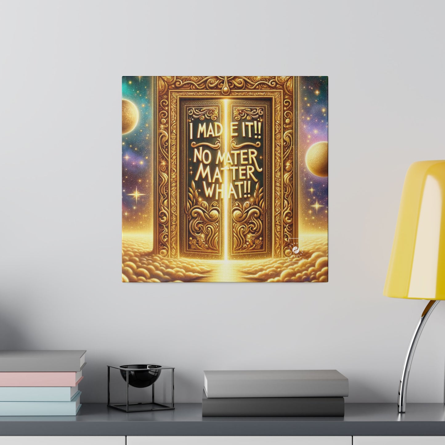 "Threshold of Perseverance" - Art Print Canvas