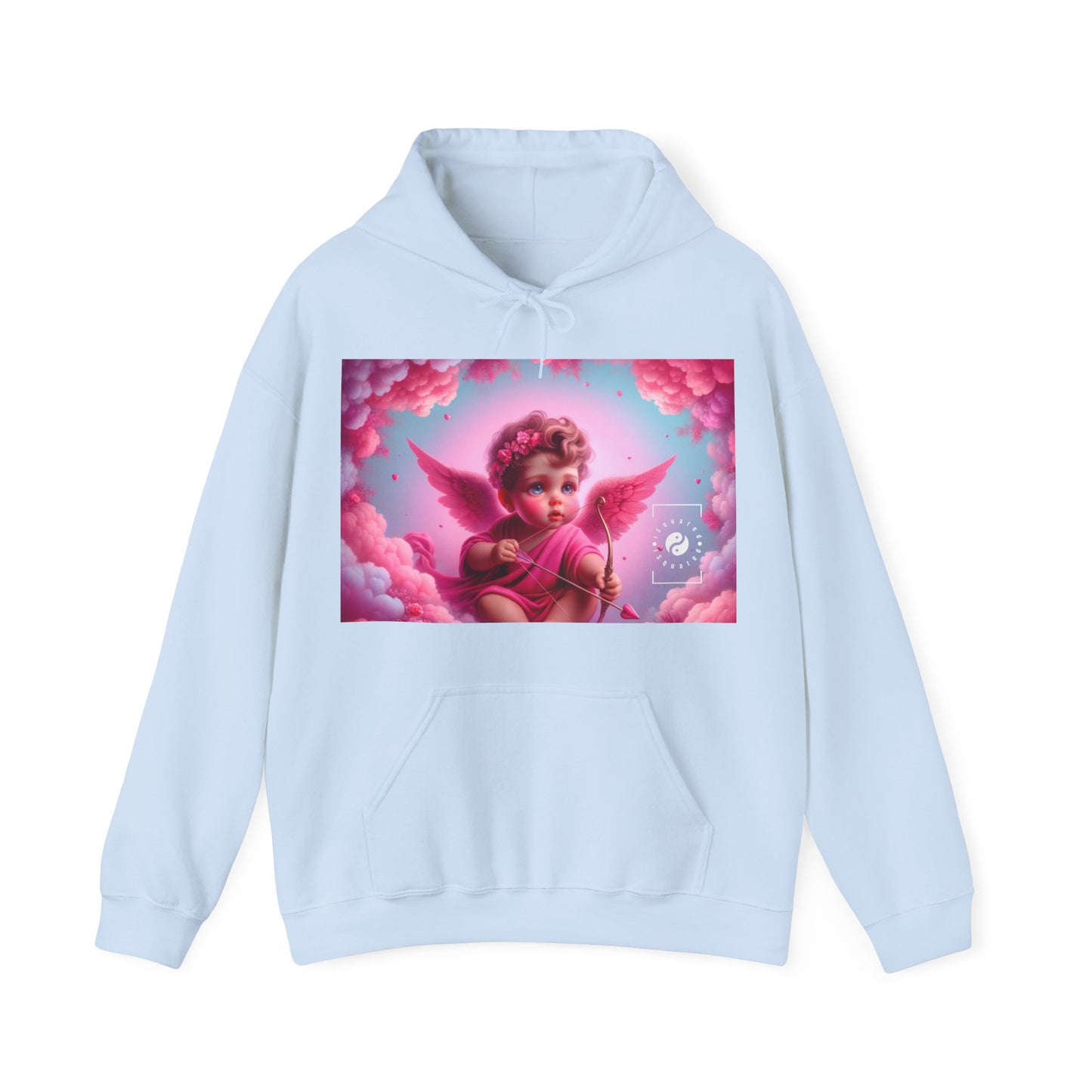 "Bold Blush: A Cupid's Love Affair" - Hoodie