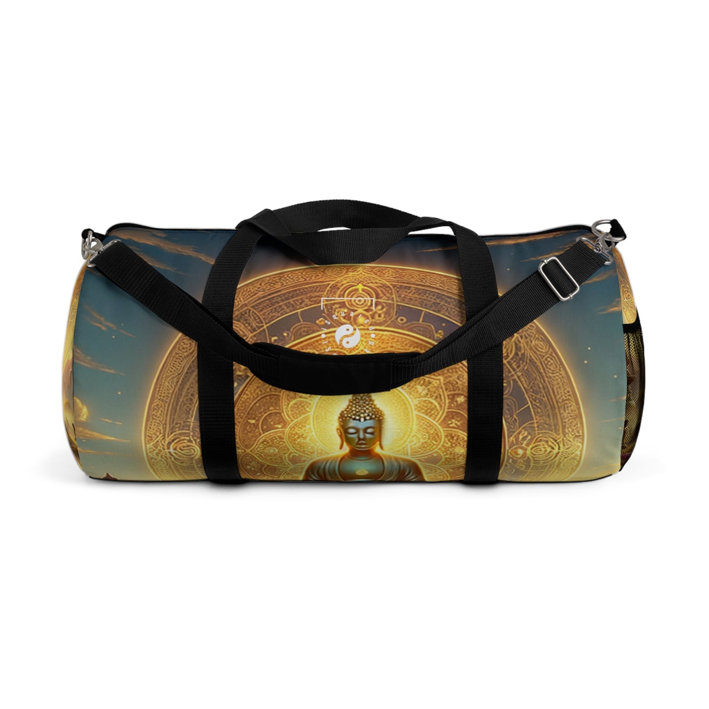 "Serenity in Transience: Illuminations of the Heart Sutra" - Duffle Bag