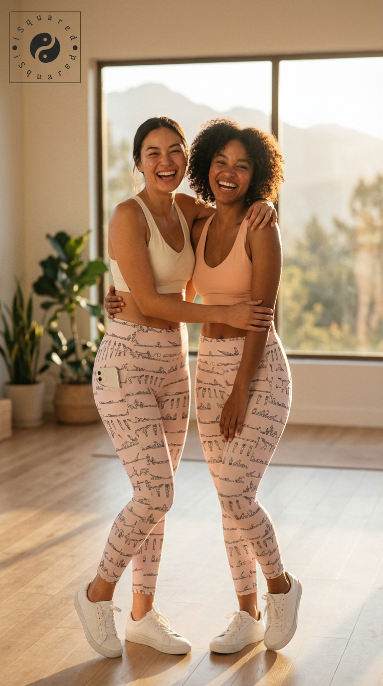Bikram Pastel - iSquared Pocket Leggings