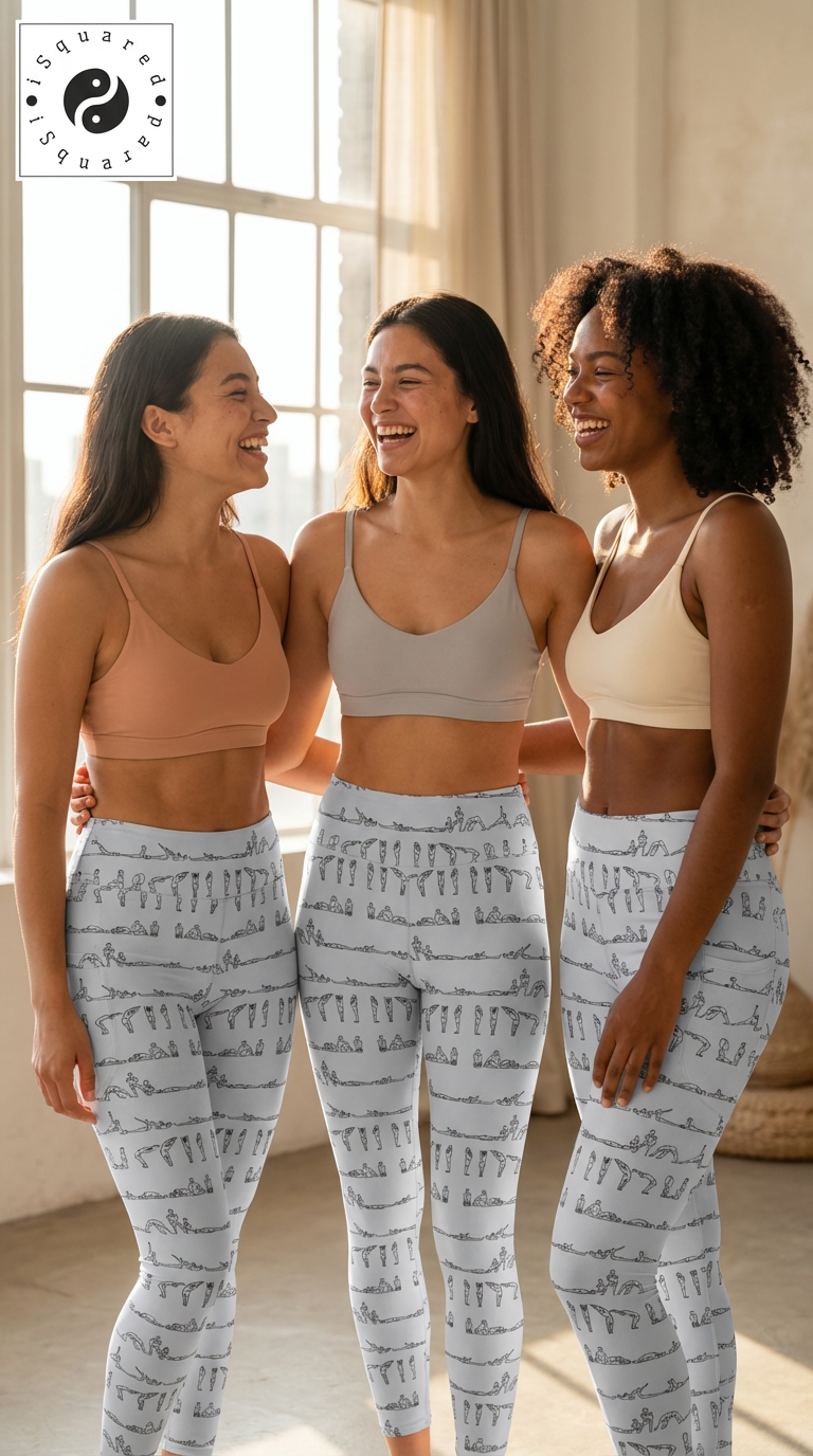Bikram Pastel - iSquared Pocket Leggings