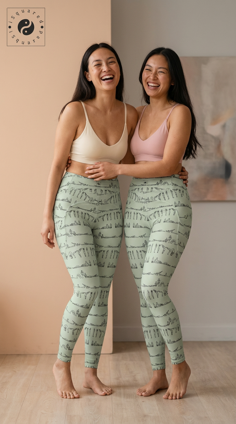 Bikram Pastel - iSquared Pocket Leggings