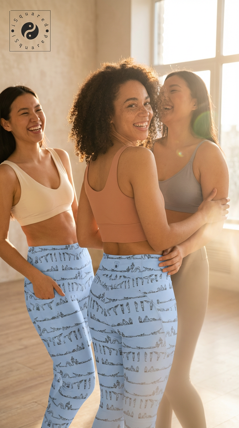 Bikram Pastel - iSquared Pocket Leggings