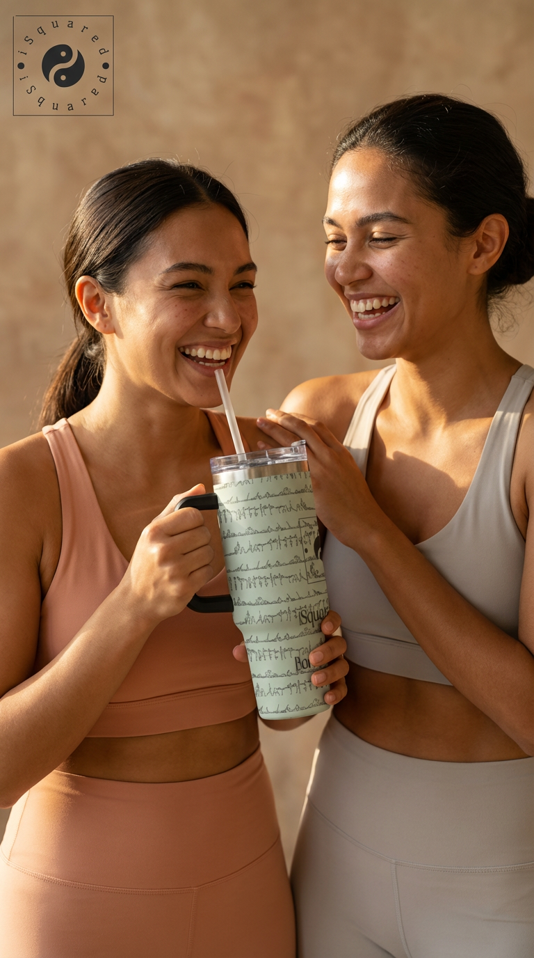 Bikram Pastel - iSquared Tumbler 40 Oz