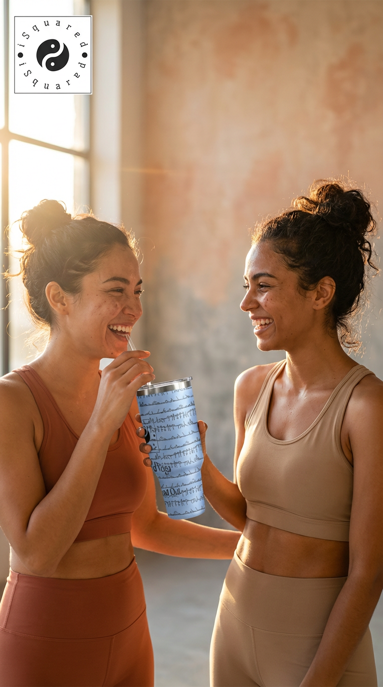 Bikram Pastel - iSquared Tumbler 40 Oz