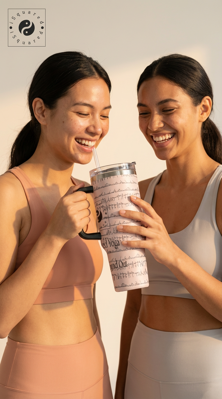 Bikram Pastel - iSquared Tumbler 40 Oz