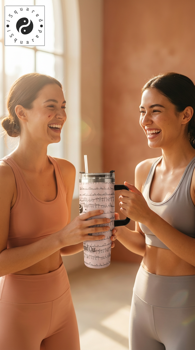 Bikram Pastel - iSquared Tumbler 40 Oz