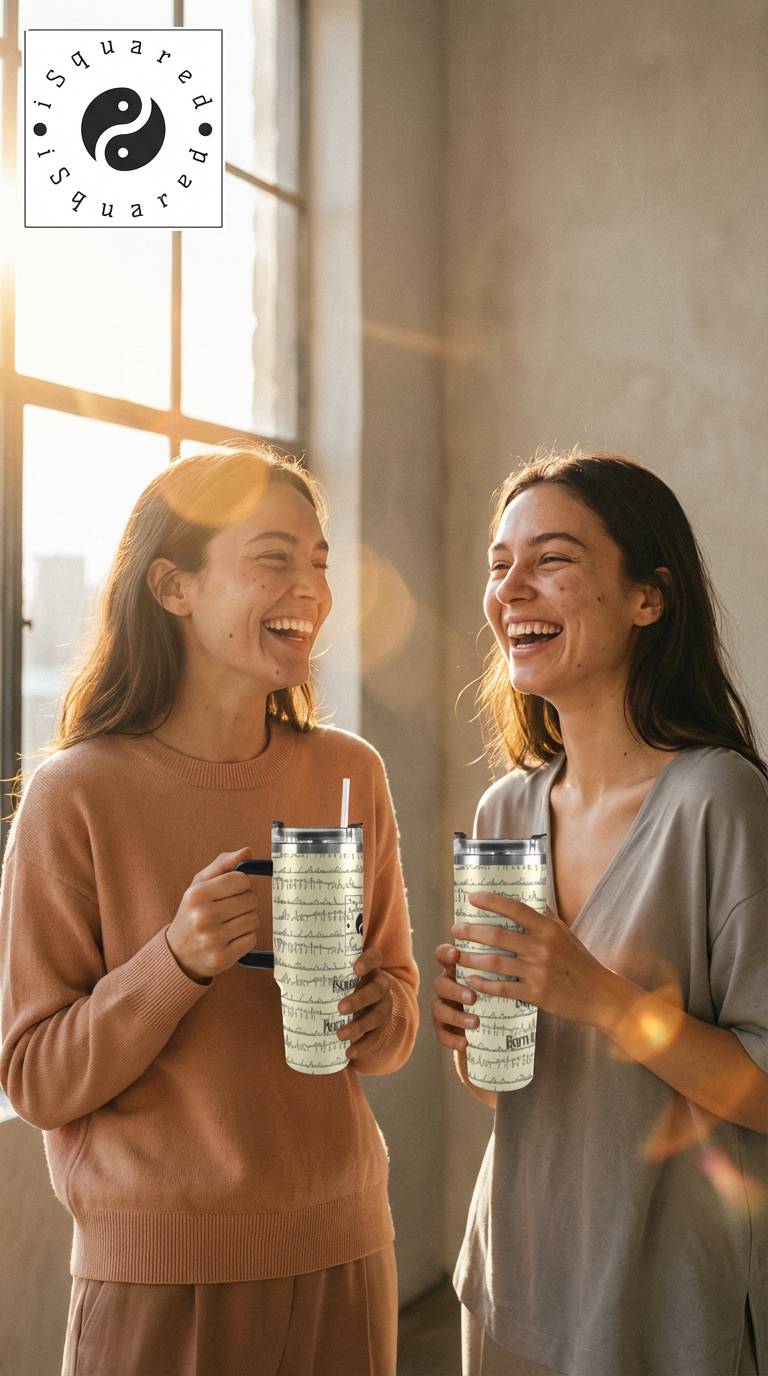 Bikram Pastel - iSquared Tumbler 40 Oz