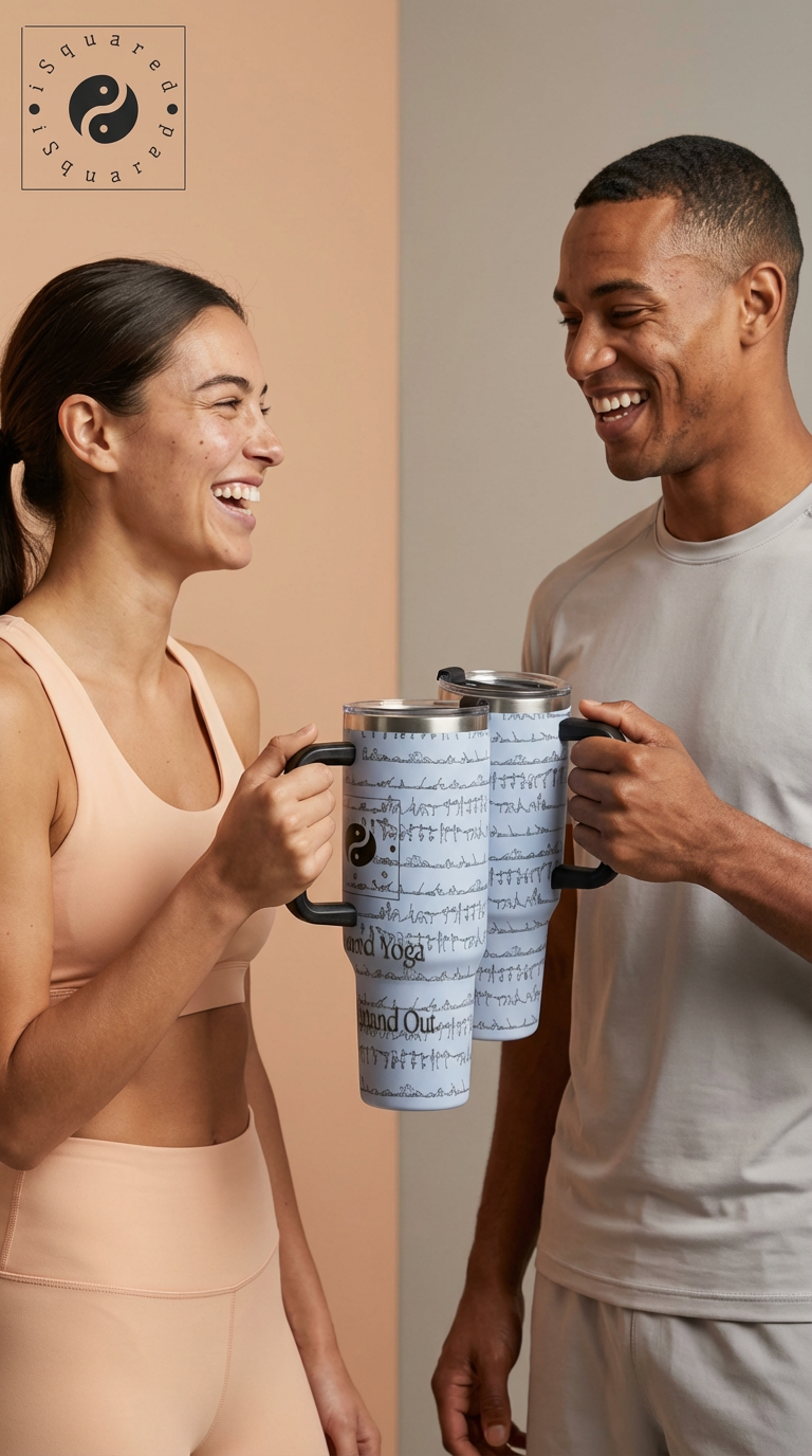 Bikram Pastel - iSquared Tumbler 40 Oz