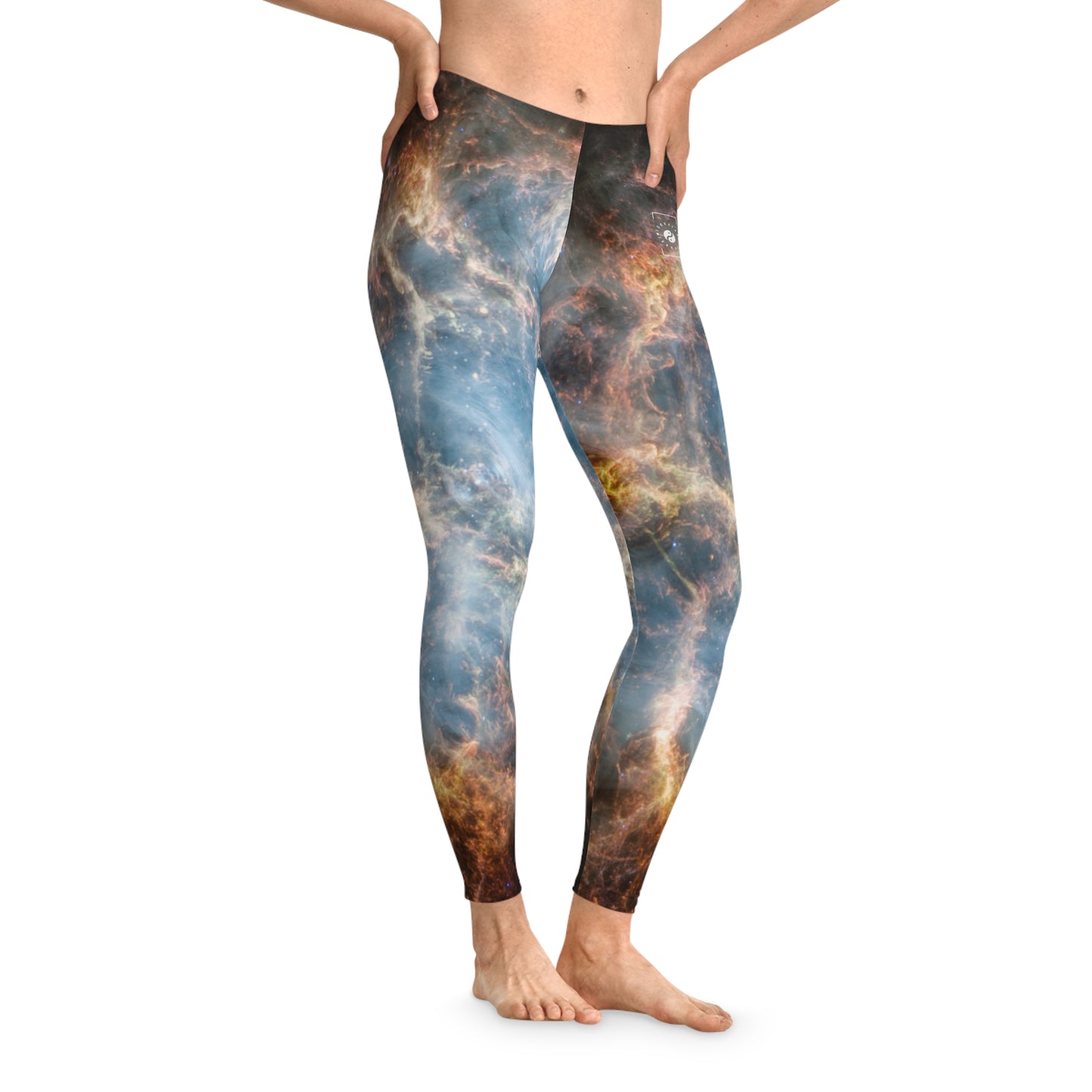 Crab Nebula (NIRCam and MIRI Image) - Unisex Tights