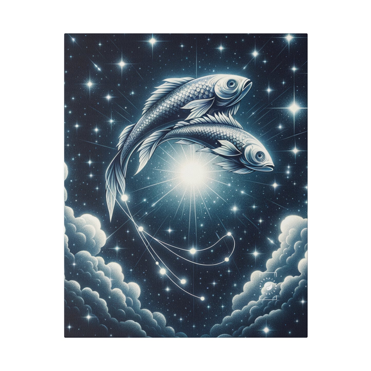 Pisces Harmony - Art Print Canvas