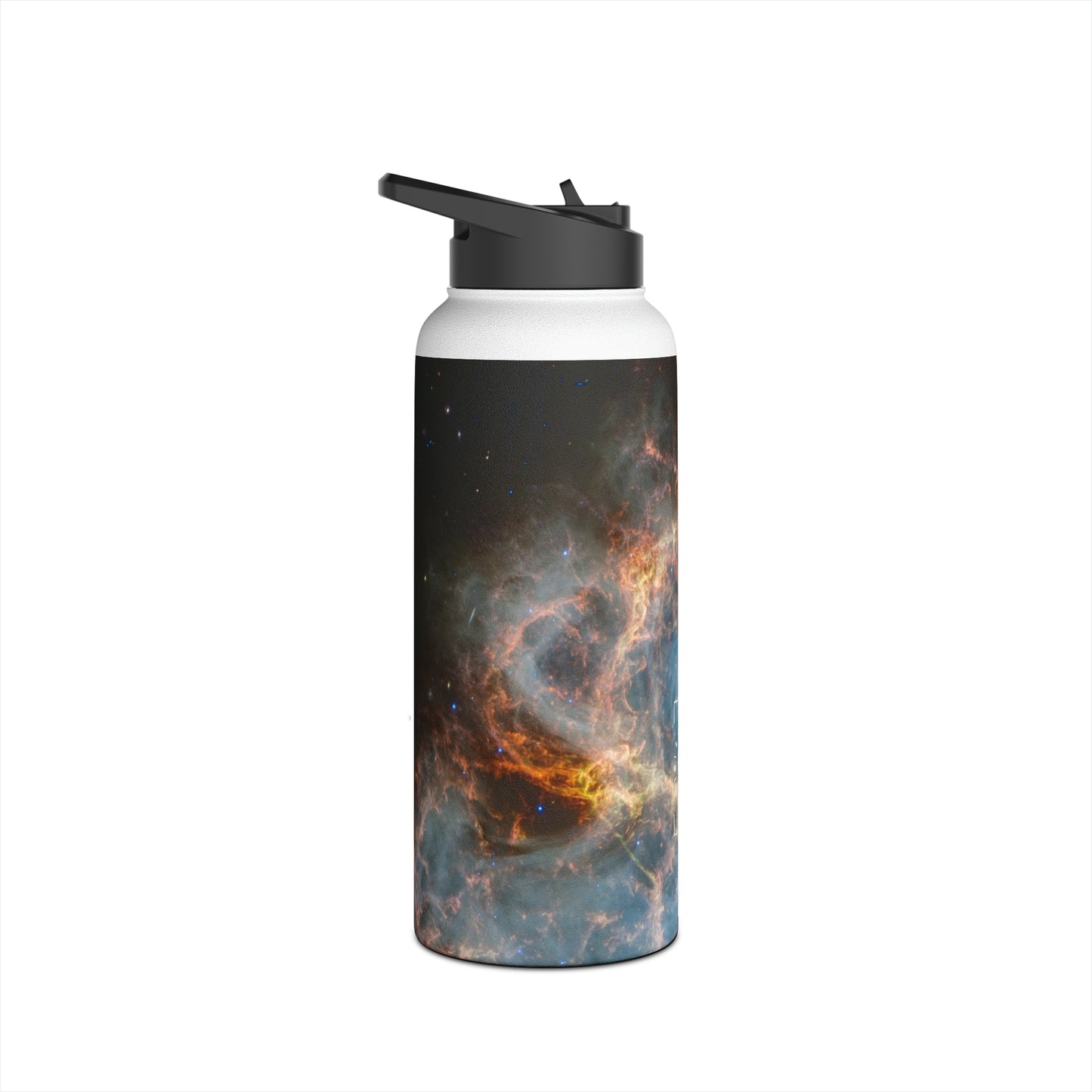 Crab Nebula (NIRCam and MIRI Image) - Water Bottle