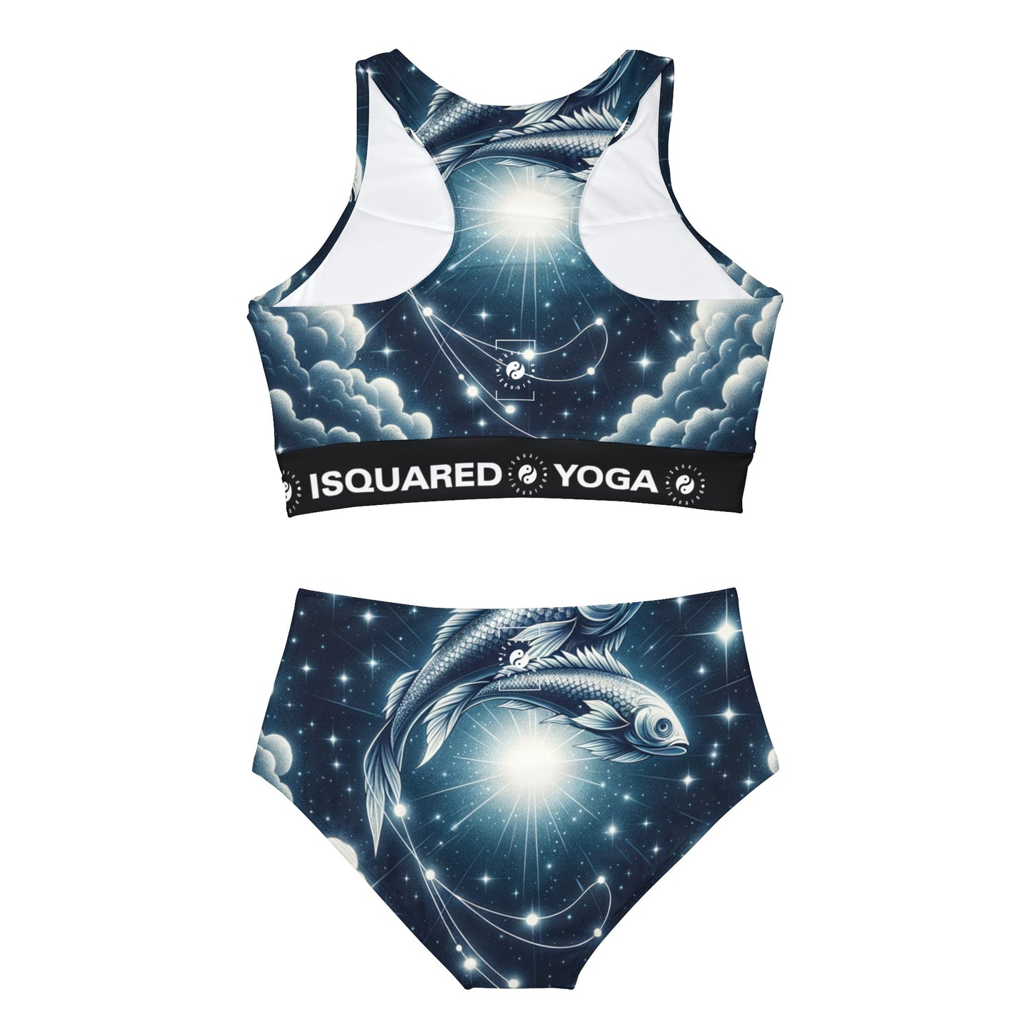 Ensemble bikini de yoga chaud - Poissons Harmonie