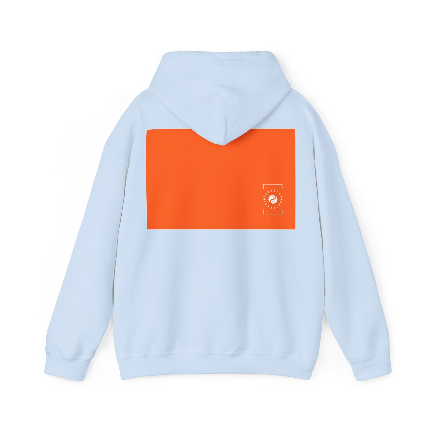 Orange fluo #FF6700 - Sweat à capuche