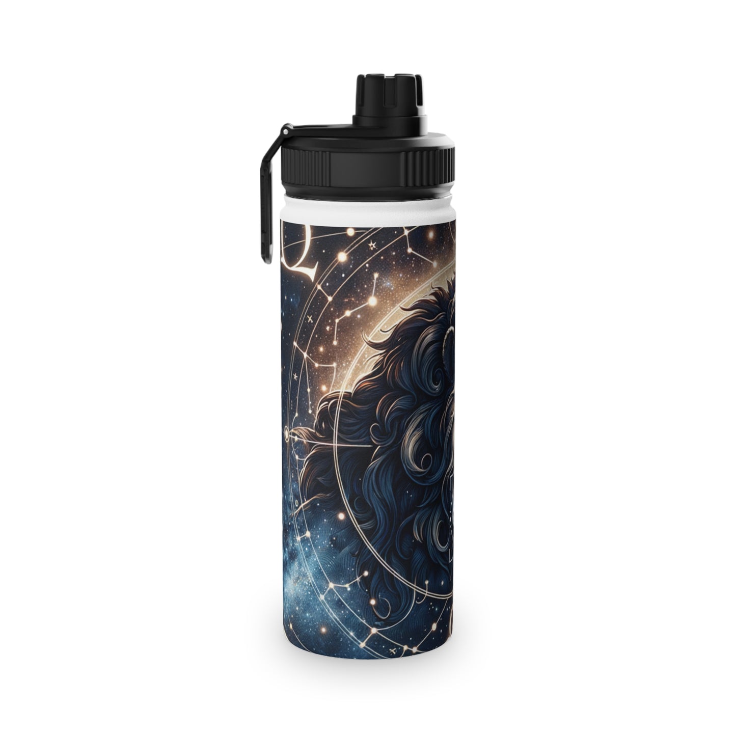 Celestial Leo Roar - Sports Water Bottle