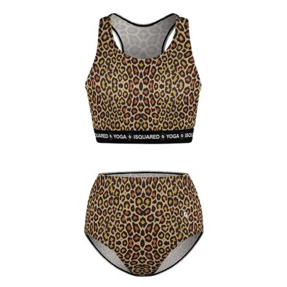 Wild Leopards - Hot Yoga Bikini Set