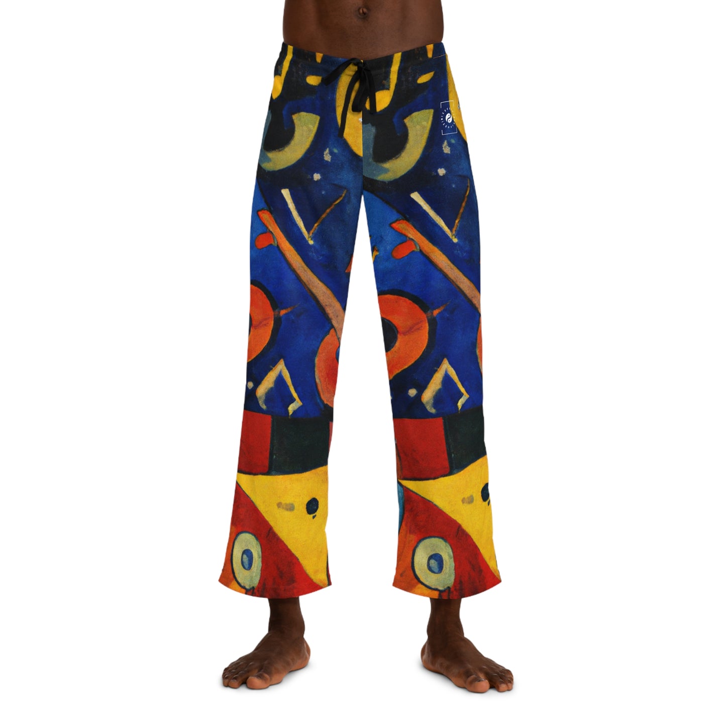 Melodic Abstractions: A Kandinskian Orchestra - men's Lounge Pants