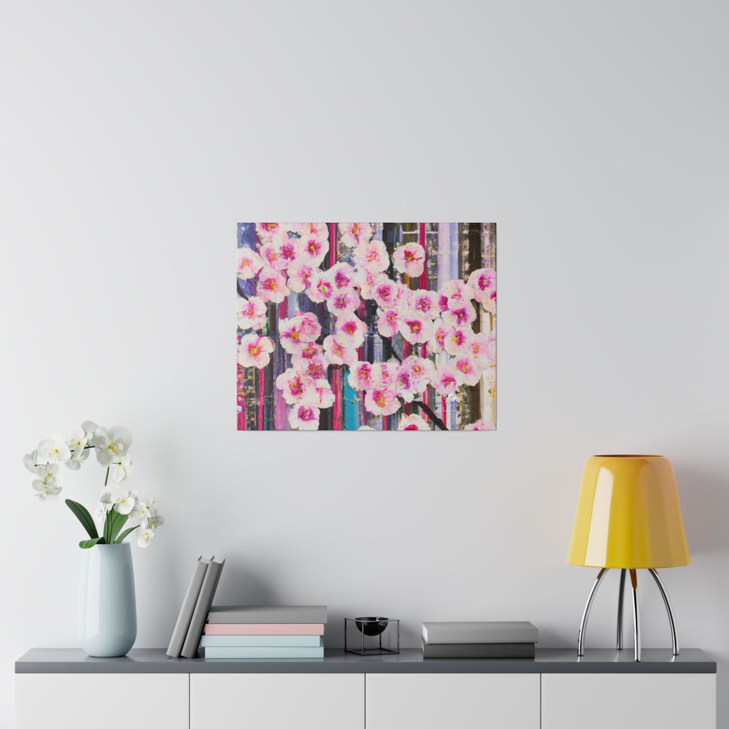 Abstract Bloom 05 - Art Print Canvas