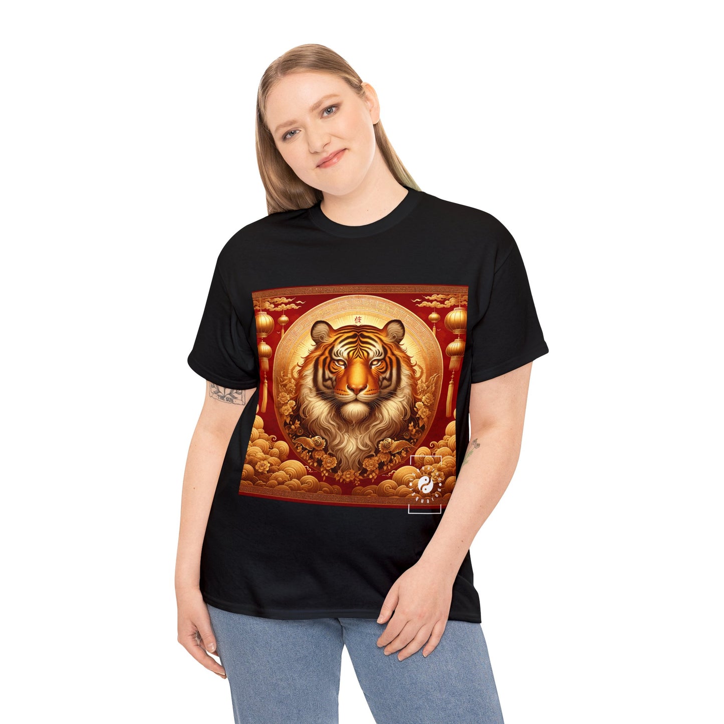 "Golden Majesty: Ascension of the Lunar Tiger" - Heavy T