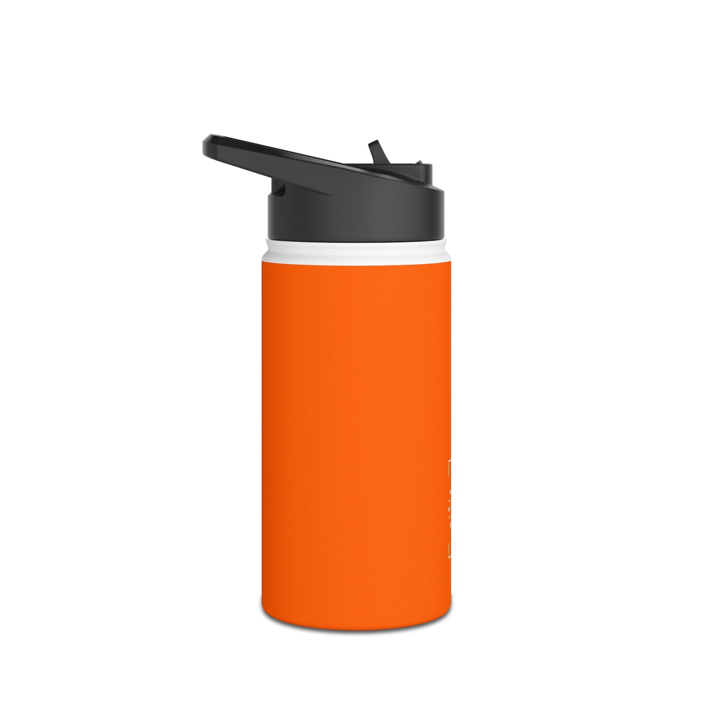 Neon Orange #FF6700 - Water Bottle