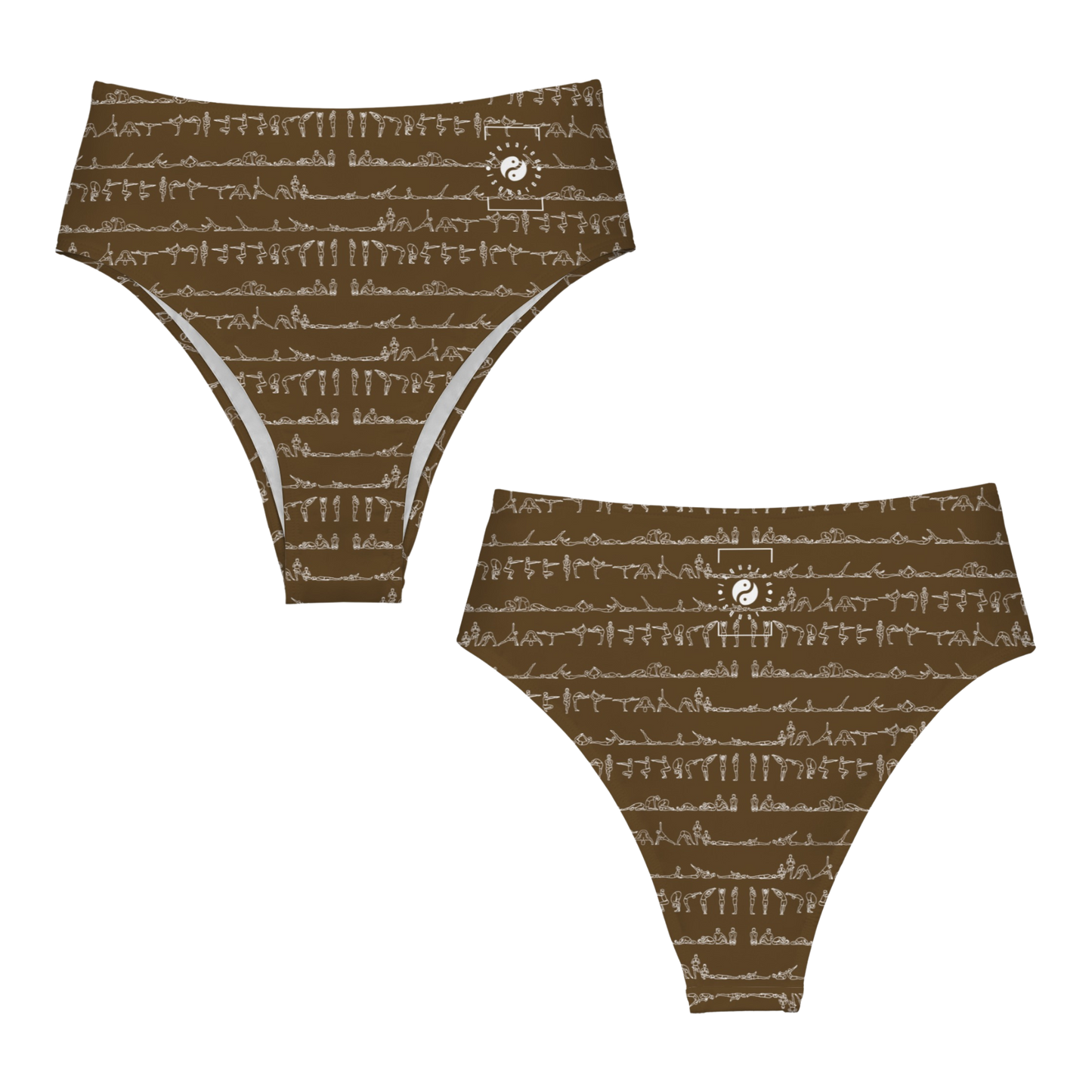 Bikram Ember - High Waisted Bikini Bottom
