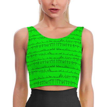 Bikram Series - iSquared Crop Top