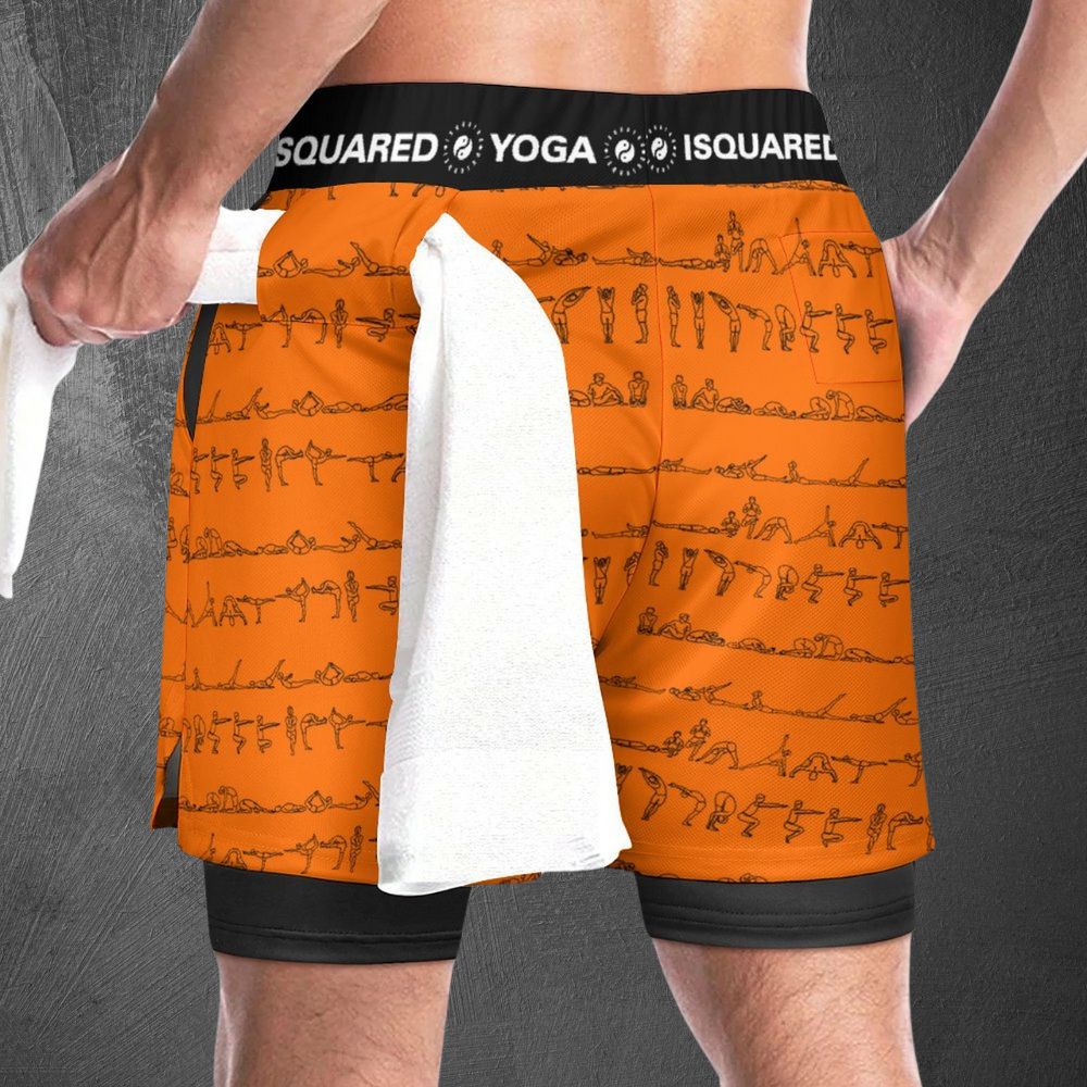 Bikram Series - Compression Yoga Shorts