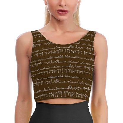 Bikram Ember - iSquared Crop Top