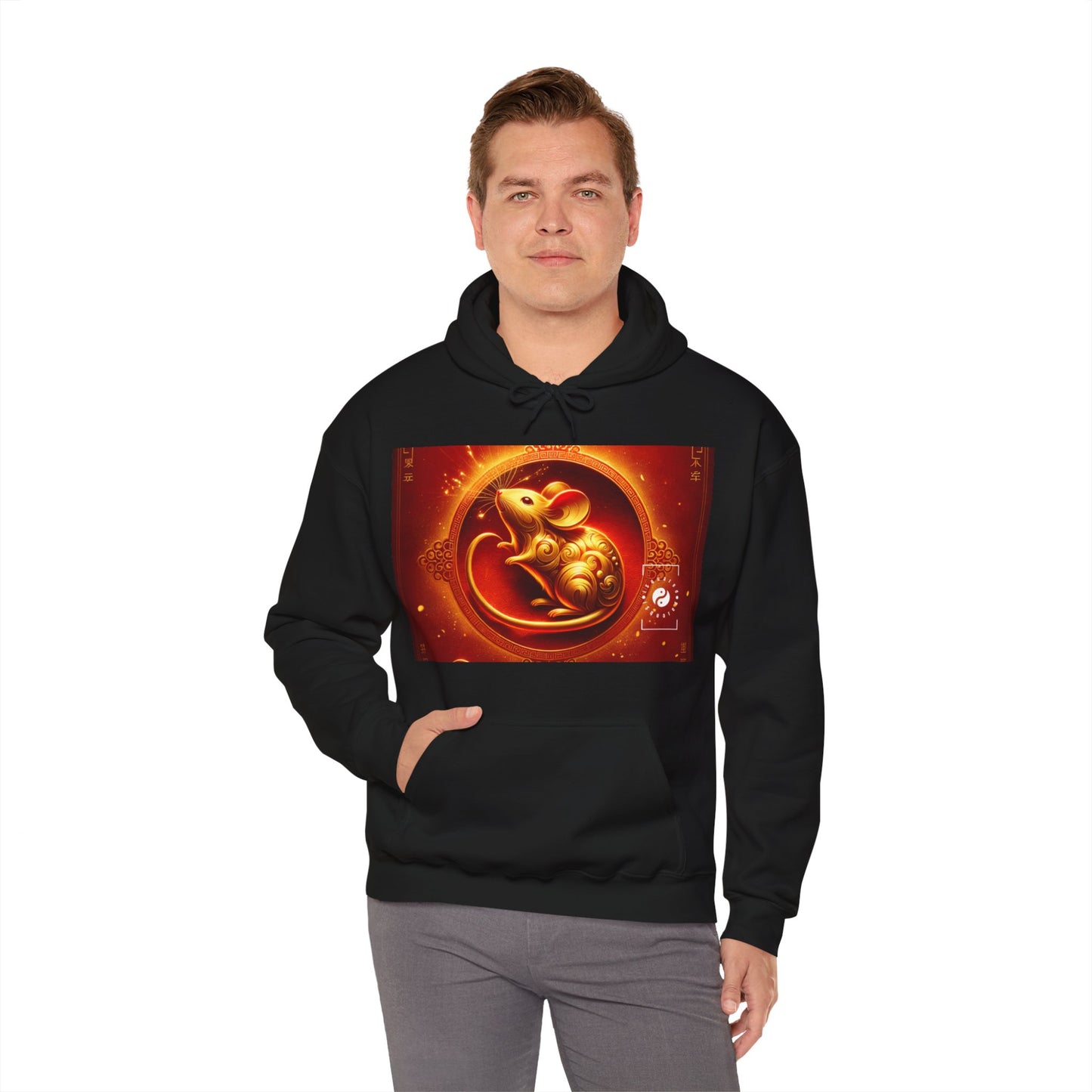 "Golden Emissary: A Lunar New Year's Tribute" - Hoodie