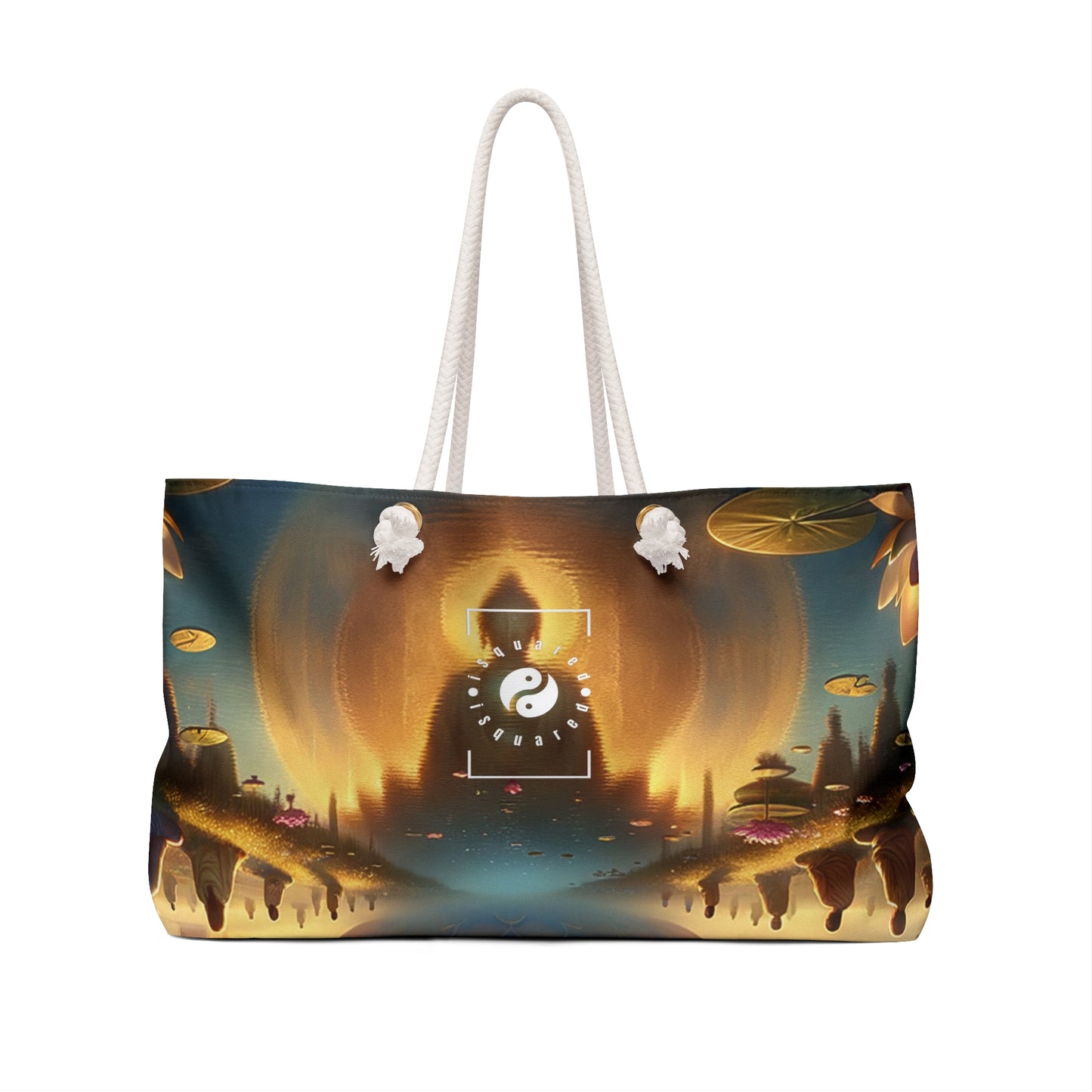 "Serenity in Transience: Illuminations of the Heart Sutra" - Casual Yoga Bag