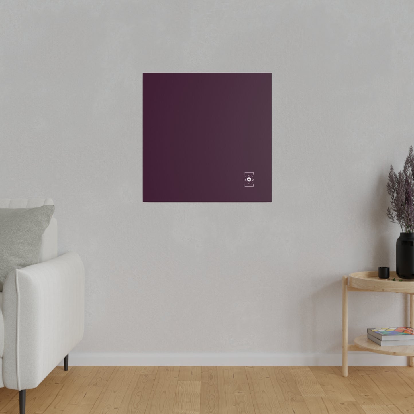 Deep Burgundy - Art Print Canvas