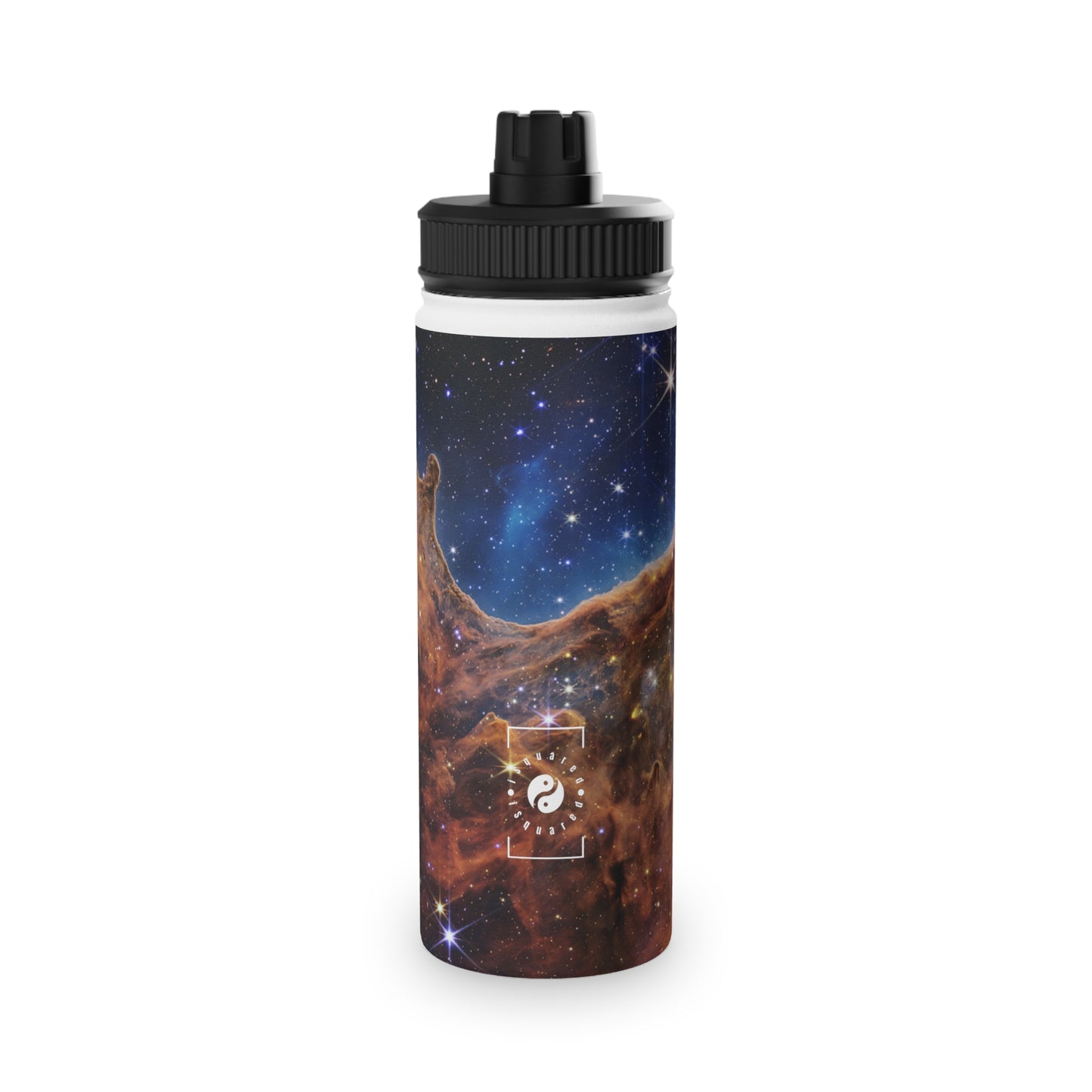 “Cosmic Cliffs” in the Carina Nebula (NIRCam Image) - JWST Collection - Sports Water Bottle