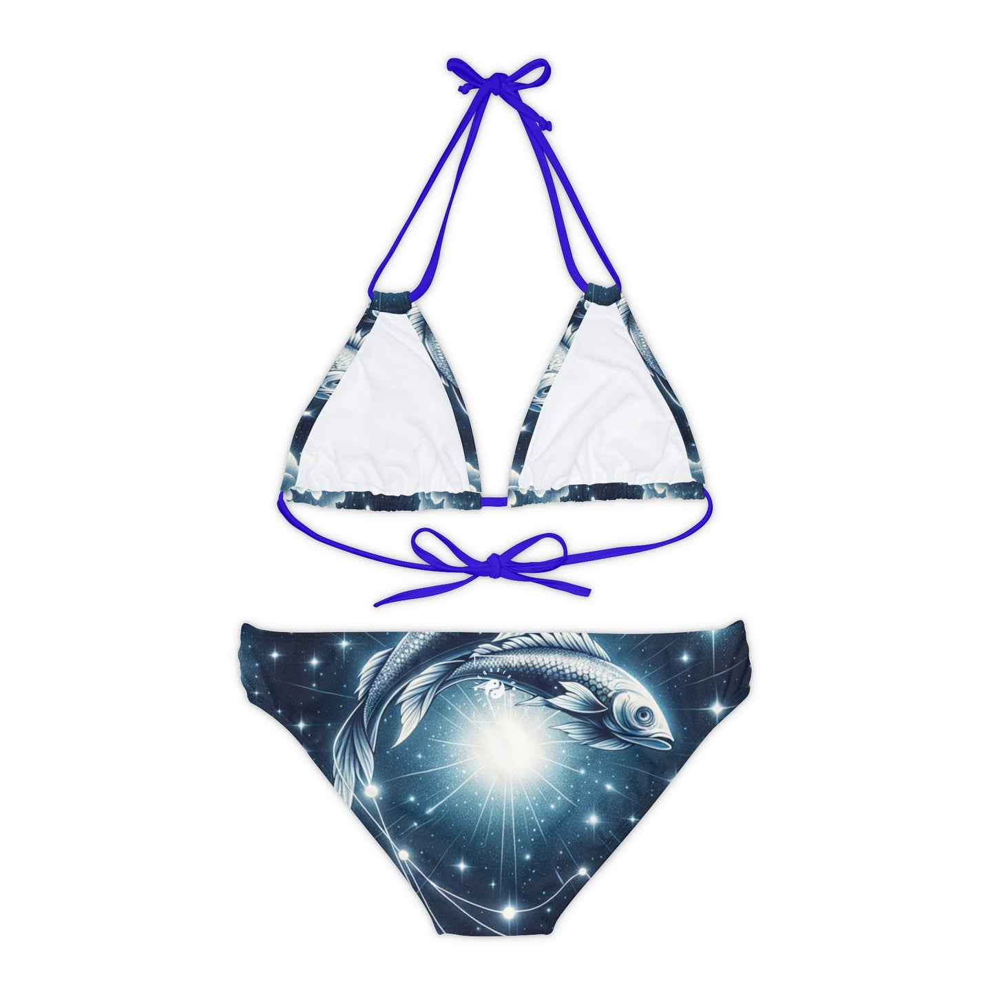 Pisces Harmony - Lace-up Bikini Set