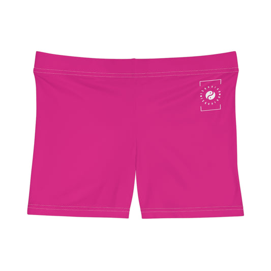 E0218A Pink - Mini Hot Yoga Short