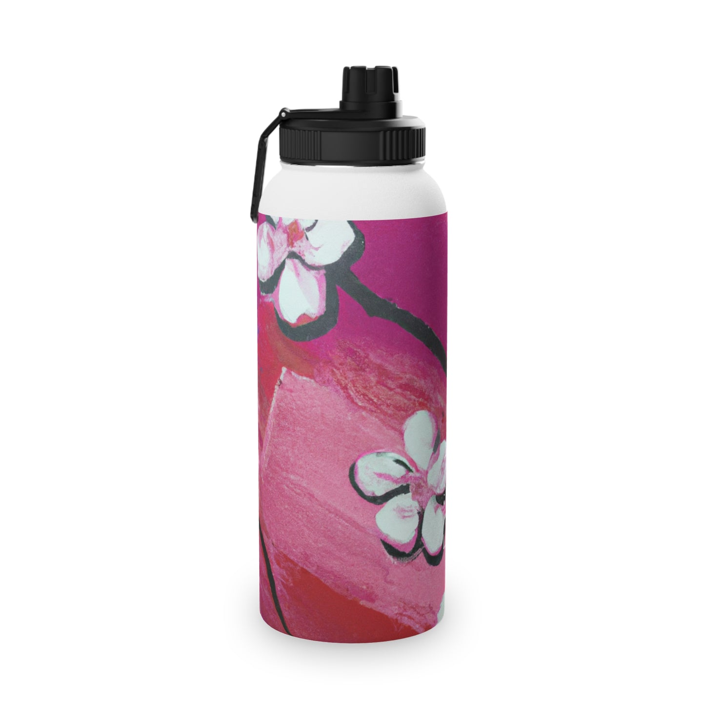 Ephemeral Blossom - Sports Water Bottle