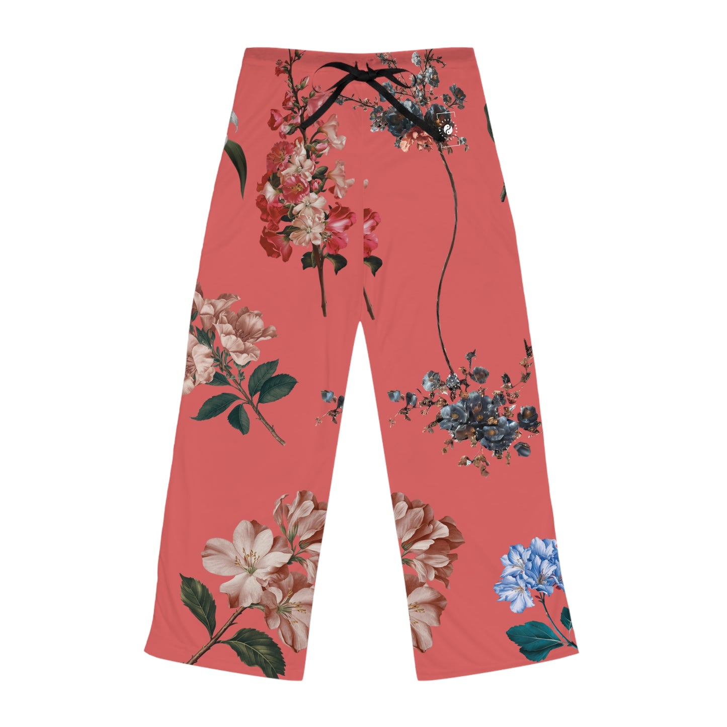 Botanicals on Coral - Women lounge pants