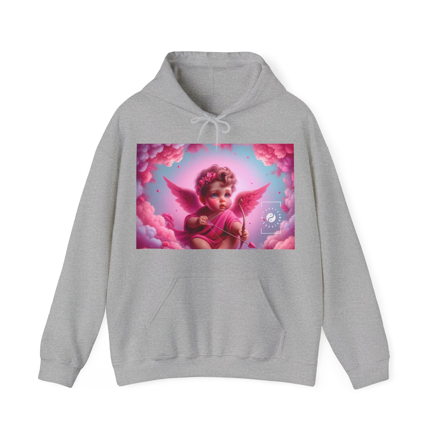 "Bold Blush: A Cupid's Love Affair" - Hoodie