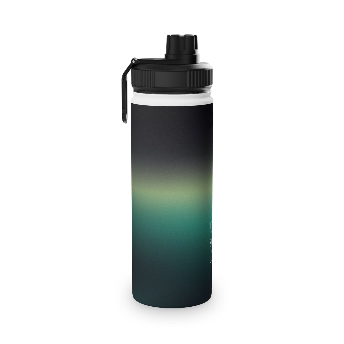 Midnight Gradients - Sports Water Bottle