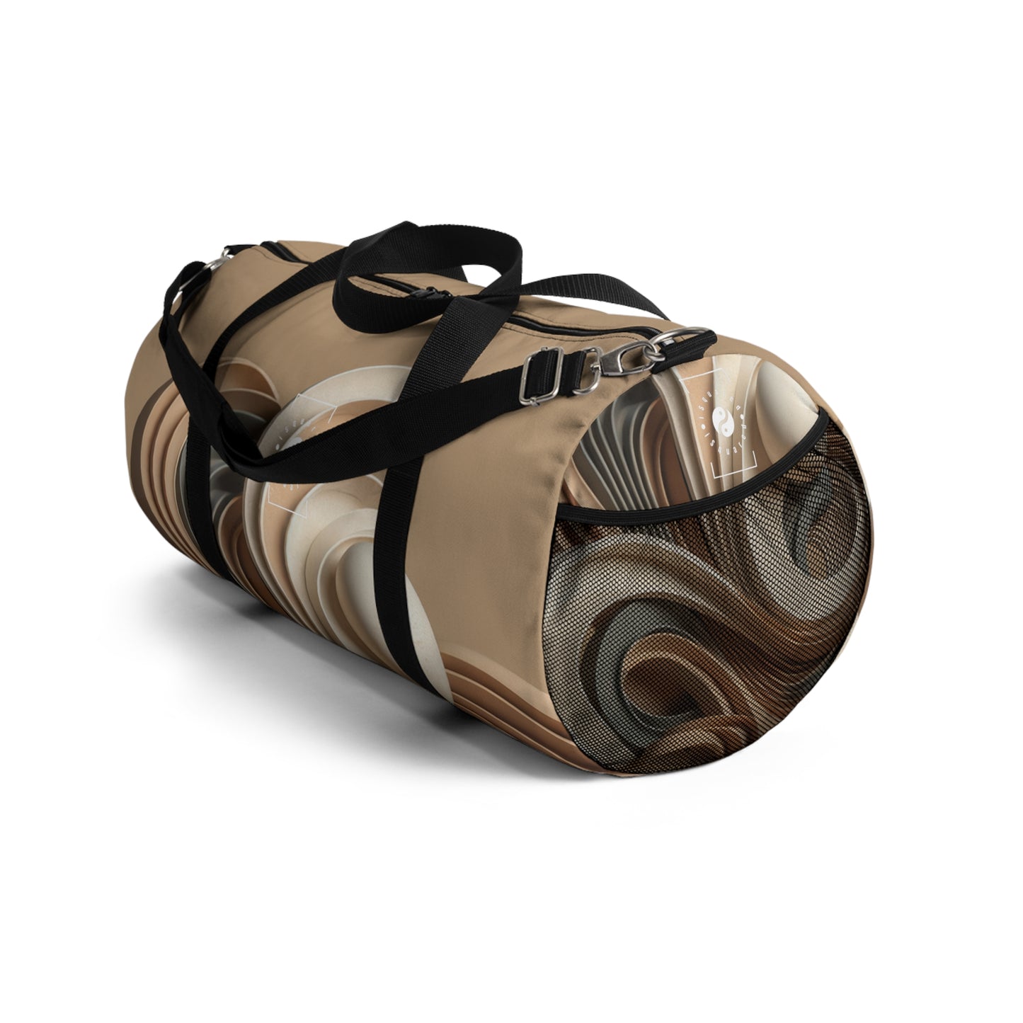 "Hepworth Hues: An Earth Tone Symphony" - Duffle Bag