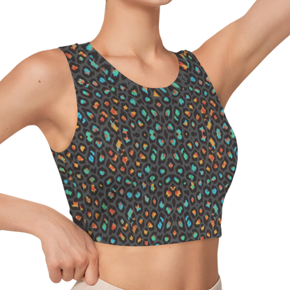 Wild Leopards - iSquared Crop Top