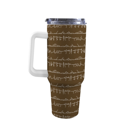 Bikram Ember - 40 Oz Insulated Tumbler (1.2L)