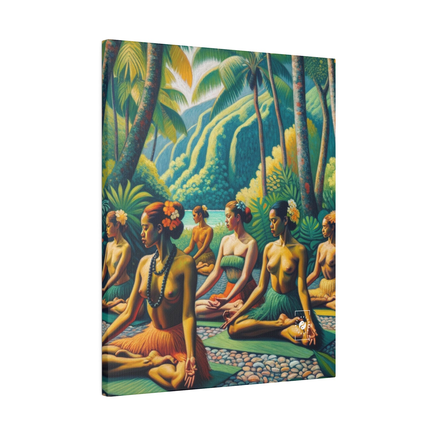 Tahitian Tranquility - Art Print Canvas