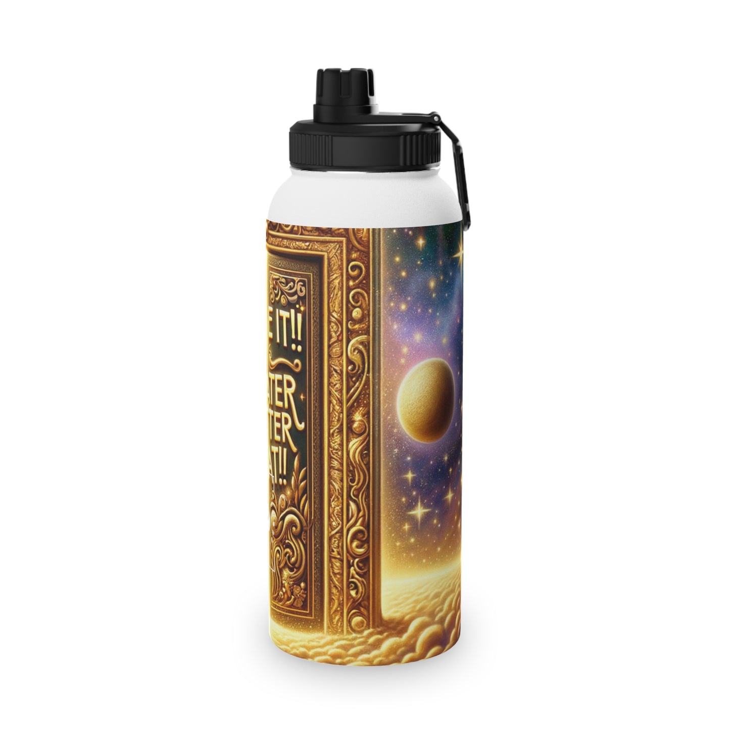 "Threshold of Perseverance" - Sports Water Bottle