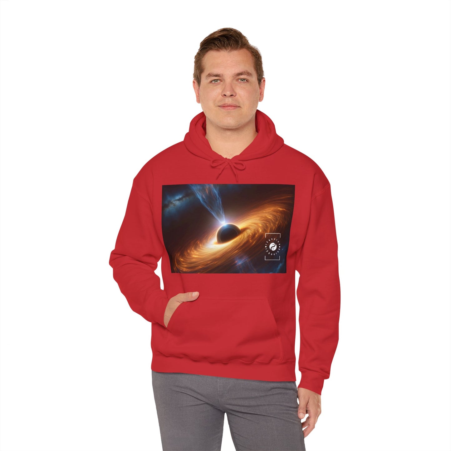 "Discs of Illumination: Black Hole Reverie" - Hoodie