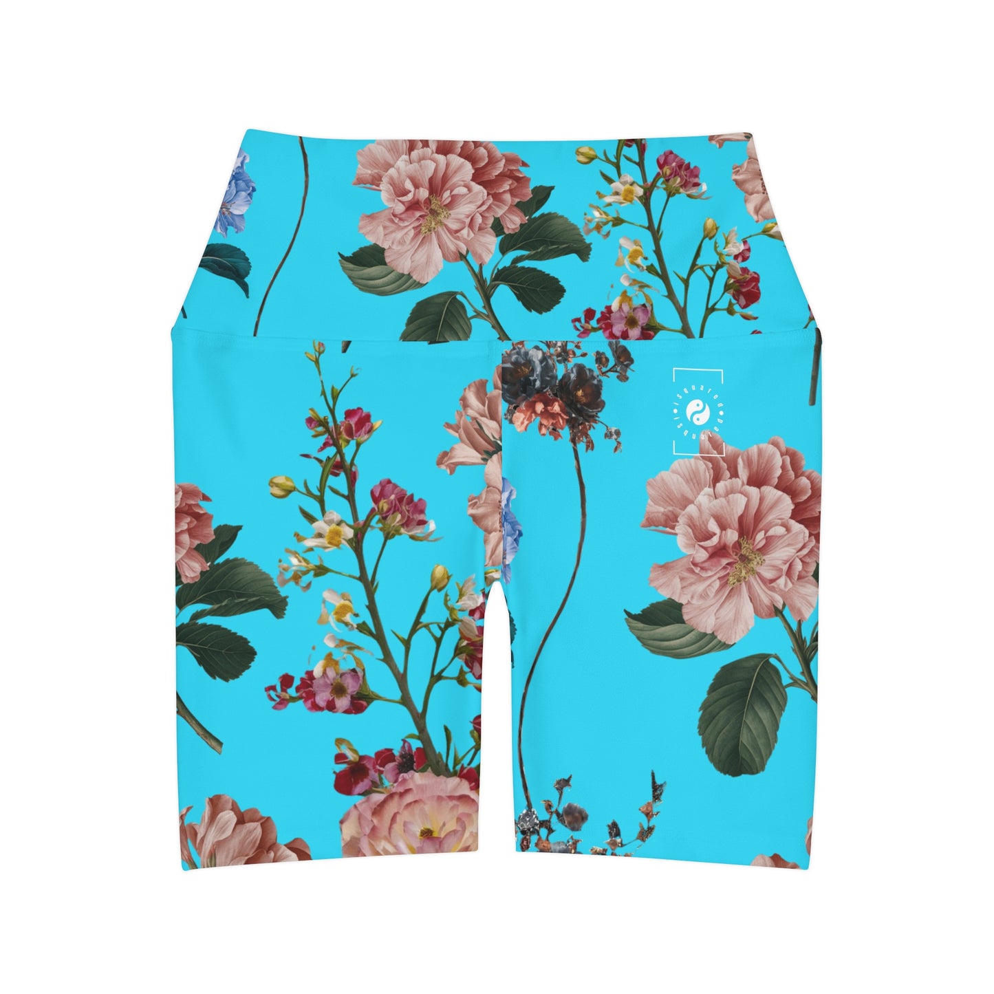 Botanicals on Azure - shorts