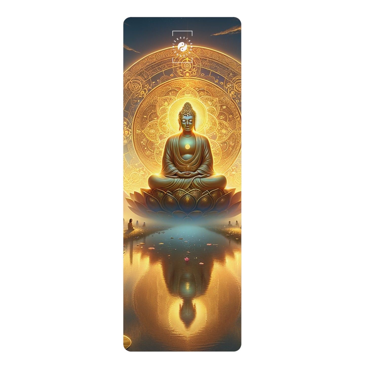 "Serenity in Transience: Illuminations of the Heart Sutra" - Yoga Mat