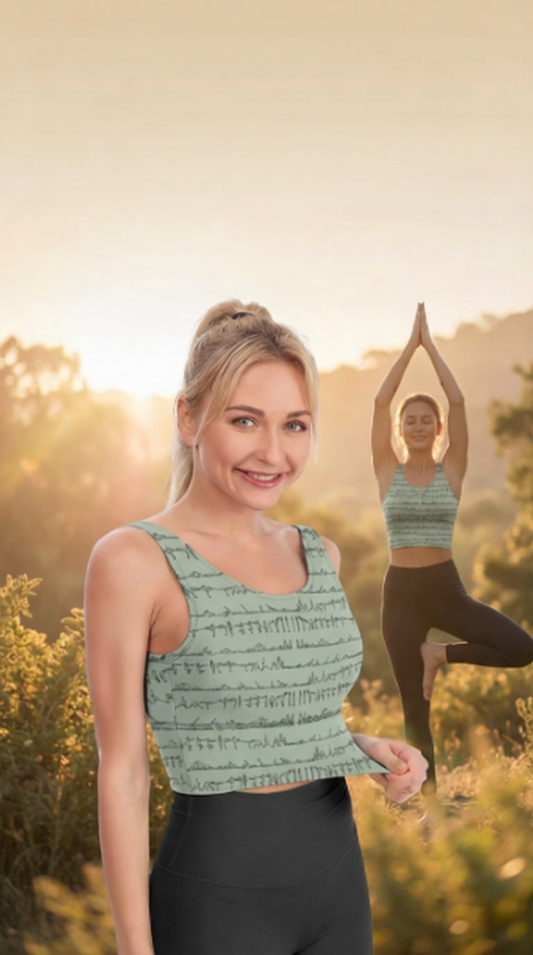 Bikram Pastel - iSquared Crop Top