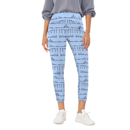 Bikram Pastel - iSquared Pocket Leggings