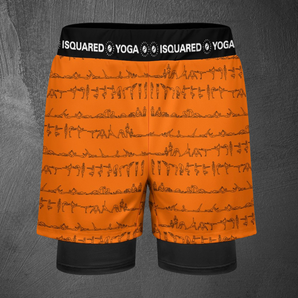 Bikram Series - Compression Yoga Shorts