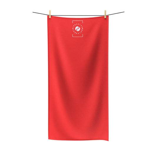 Bright Red FF3131 - All Purpose Yoga Towel